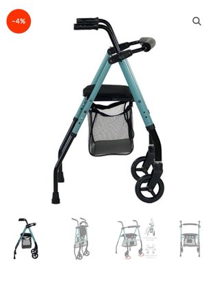 Andador Aluminio ZEN LITE Plegable