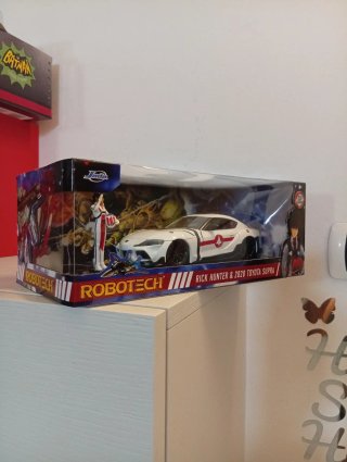 Robotech Rick Hunter & Toyota Supra