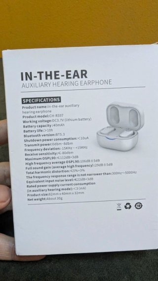 Auriculares In-Ear CH-R337 Bluetooth 5.3