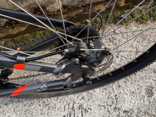 Bicicleta Rockrider Negra
