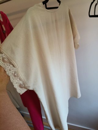 Blusa Lencera Manga Corta