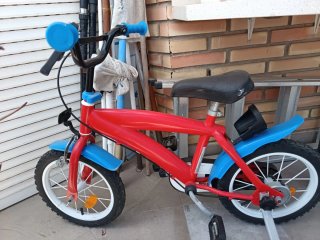 Bicicleta infantil Paw Patrol 14