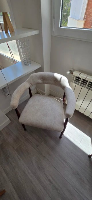 Mesa Comedor 180x90 + 6 Sillas + 2 Sillones