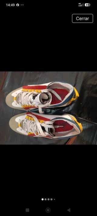 Zapatillas DSQUARED2 Hombre Rojo Blanco