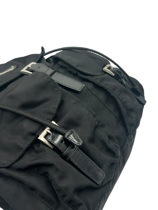 Mochila Prada Re-Nylon Negra