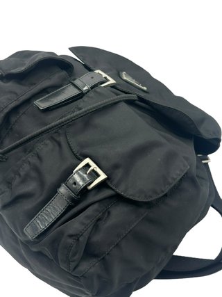 Mochila Prada Re-Nylon Negra