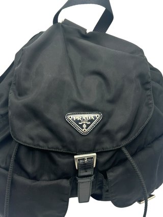Mochila Prada Re-Nylon Negra