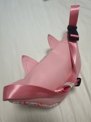 Riñonera unicornio lentejuelas arcoíris a estrenar