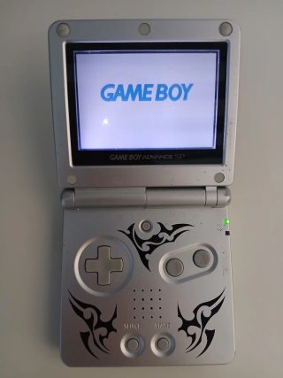 Game Boy Advance SP Tribal + Pegatinas