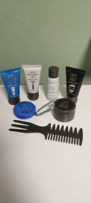 Set da viaggio uomo - Cura del viso