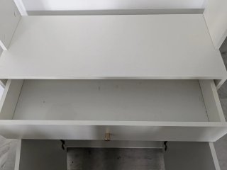 Mueble Perchero Zapatero Blanco