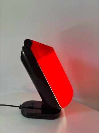 Lámpara flexo Tucán Vintage Roja Negra