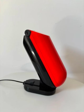 Lámpara flexo Tucán Vintage Roja Negra