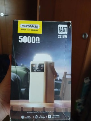 Power Bank 50000mAh Carga Rápida 22.5W