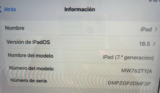 iPad 7ª Gen Bianco Quasi Nuovo