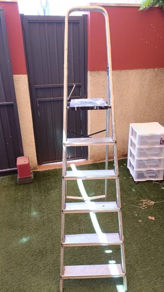 Escalera de aluminio