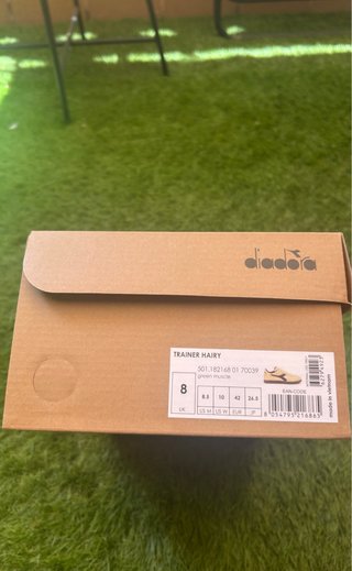 Diadora Bambas Amarillas y Moradas