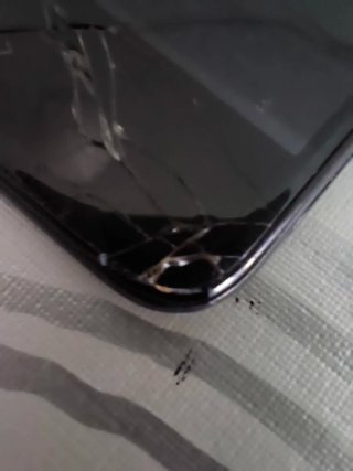 Móvil BQ Aquaris V Pantalla Rota Negro. Para pieza