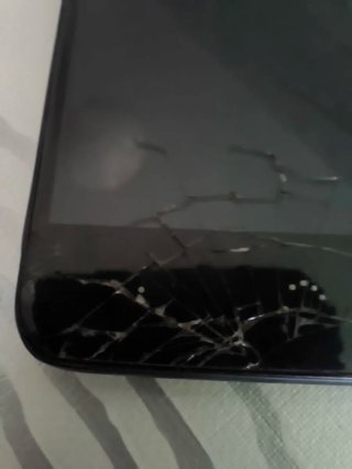 Móvil BQ Aquaris V Pantalla Rota Negro. Para pieza