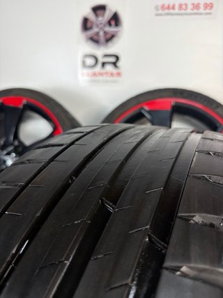 LLANTAS AUDI ROTOR RS3 8V ORIGINALES EN ROJO