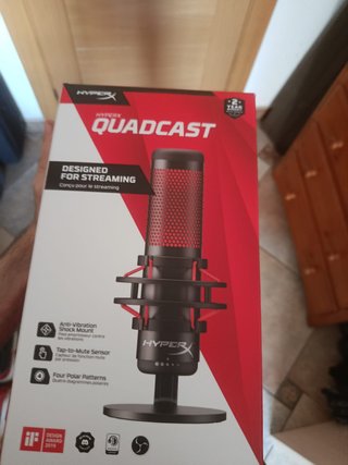 Micrófono HyperX Quadcast USB