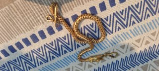 Cadena antigua de reloj, adaptable a pulsera