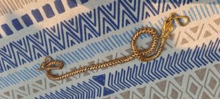 Cadena antigua de reloj, adaptable a pulsera