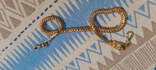 Cadena antigua de reloj, adaptable a pulsera