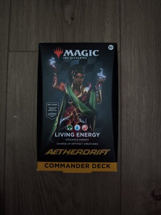 MTG Aetherdrift Living Energy Commander EN