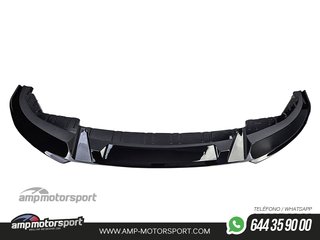 SPOILER DELANTERO PARA BMW SERIE 4 G26 GRAN COUPE 2020-- NEGRO BRILLO