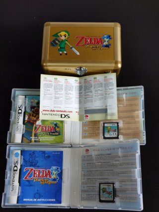 Nintendo 3DS edición Zelda con juegos