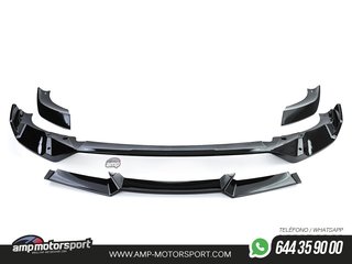 SPOILER DELANTERO PARA BMW X3 G01 2021-- NEGRO BRILLO