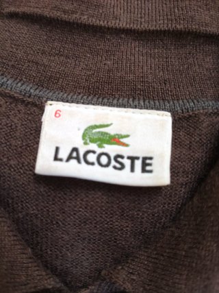 Suéter Lacoste Marrón