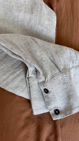 Traje de lino Massimo Dutti
