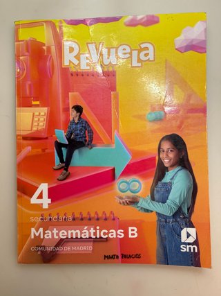 Matemáticas B, 4 Secundaria, Comunidad de Madri...