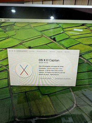 IMAC 24 PULGADAS 2008 120GB SSD 4G RAM