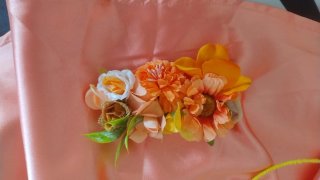 Lote de tocados florales