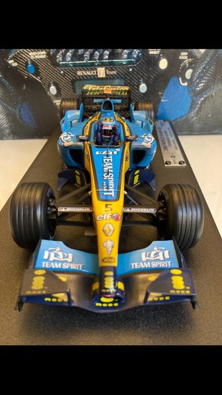 Renault R25 F1 Fernando Alonso Campeón Mundial2005