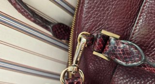 Bolso Michael Kors Piel Real Efecto Serpiente