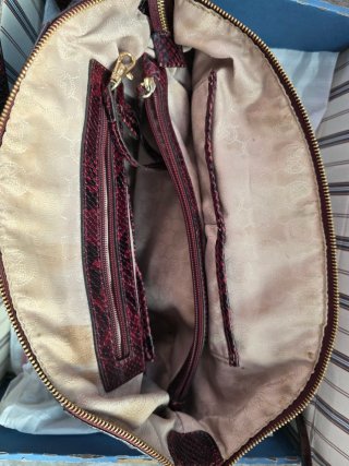 Bolso Michael Kors Piel Real Efecto Serpiente
