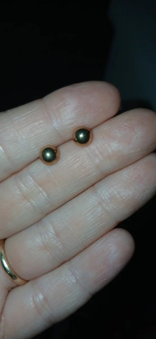 Orecchini perla oro 18k