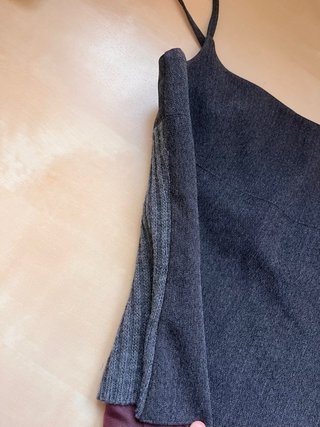 Top Mango Gris Talla M