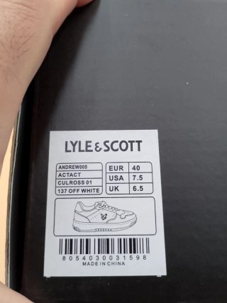 Scarpe Lyle & Scott n. 40