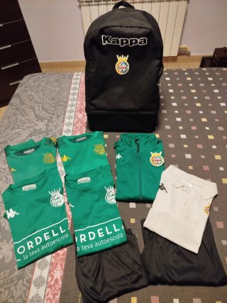 Pack Ropa Fútbol Kappa Talla 14