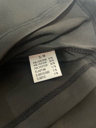 Camiseta manga larga elástica Talla S/M