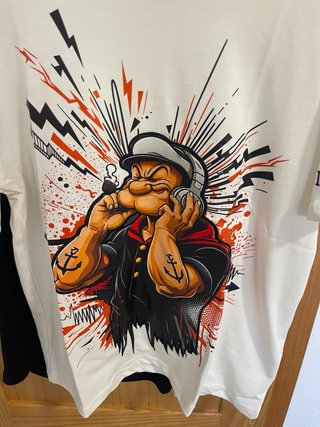 Camiseta Iceberg Popeye DJ Talla L