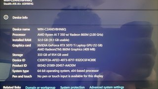 MSI Stealth A16 OLED 240Hz RTX 5070 Ti