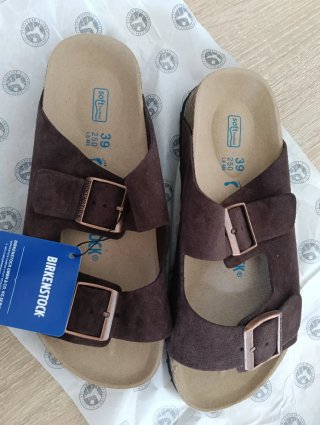 Sandalias Birkenstock Marrón Talla 39