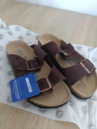 Sandalias Birkenstock Marrón Talla 39