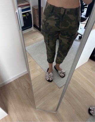 Pantalones Cargo Camuflaje Maje Talla S